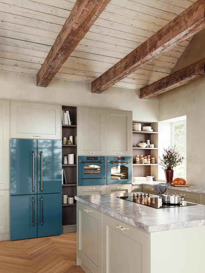 ILVE Nostalgie 90 cm innebygget induksjonstopp med 5 soner i glasskeramikk