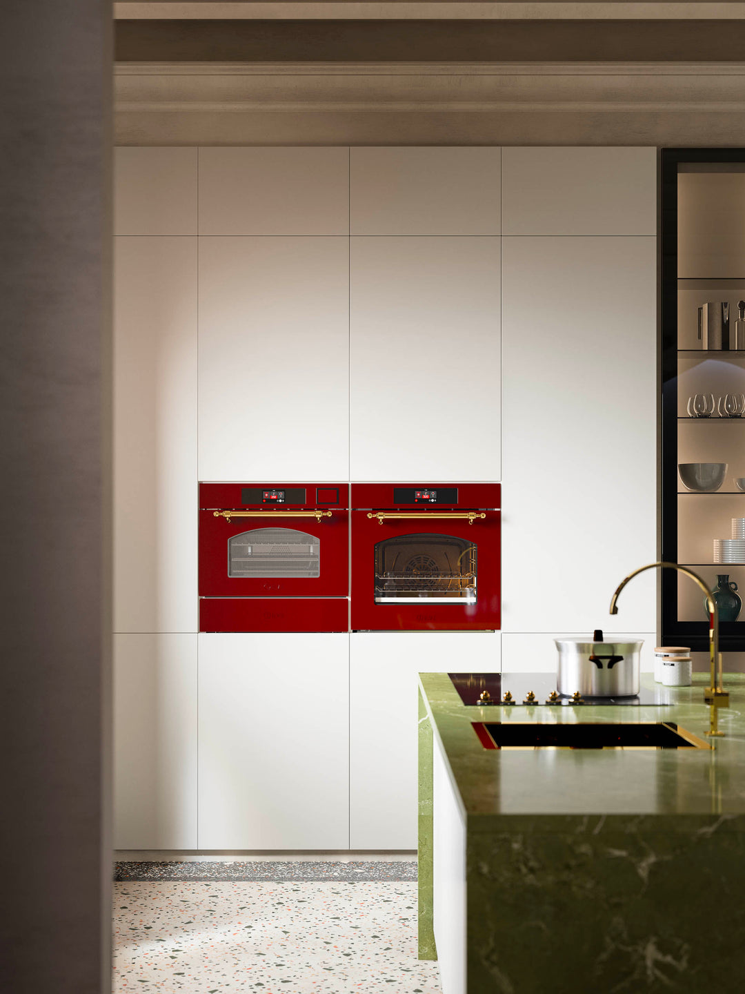 ILVE Nostalgie 60 cm multifunksjonsovn med 320 °C - Pyrolyse