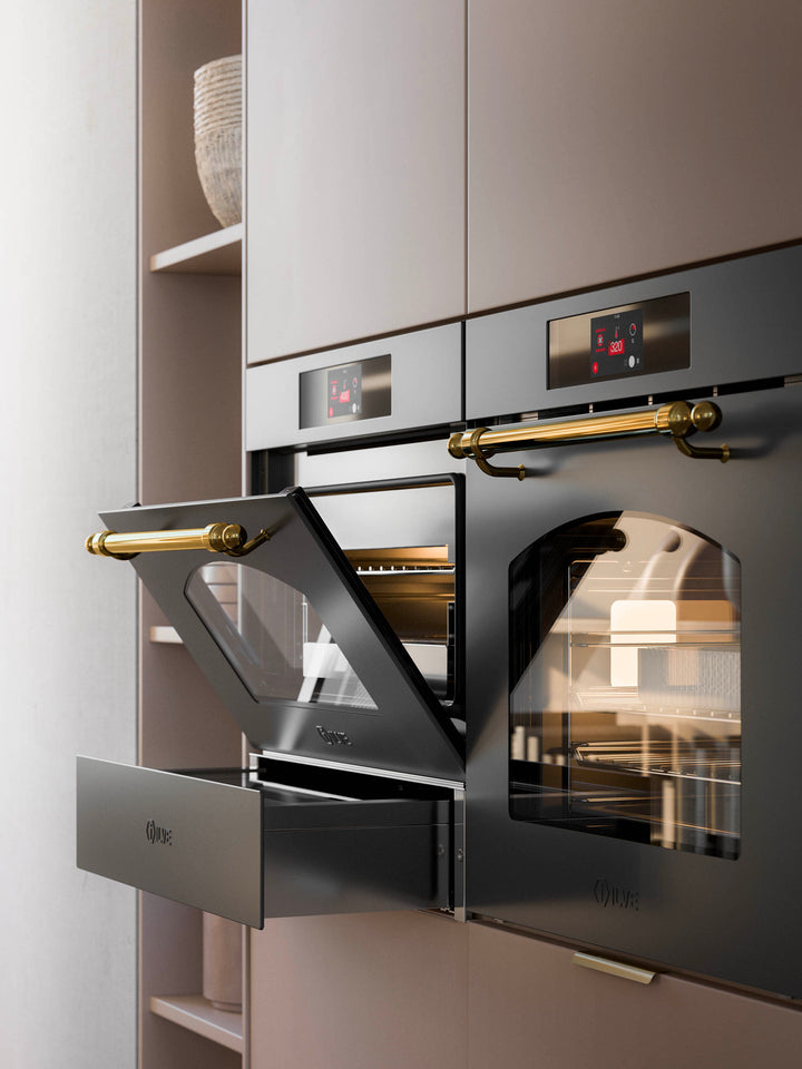 ILVE Nostalgie 60 cm multifunktionsovn med 320 °C - Hydrolytisk rengøring