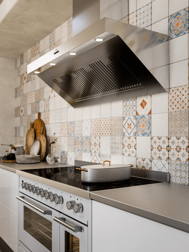 Komfyr - Professional Plus - 120 cm - Gasskomfyr/Induksjon, 2 ovner