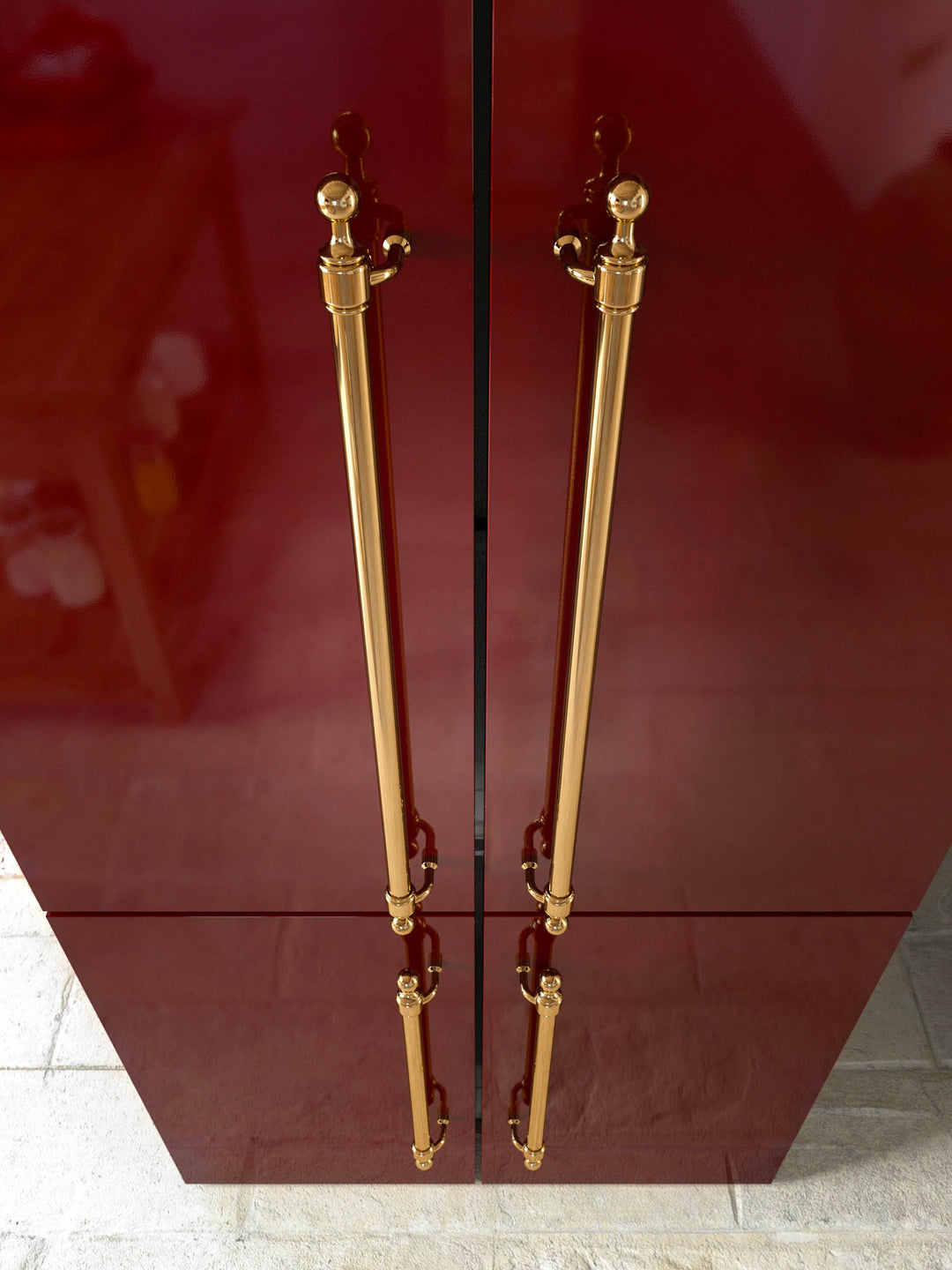 Køleskab og Fryseskab - Nostalgie - 90 cm Side-by-Side