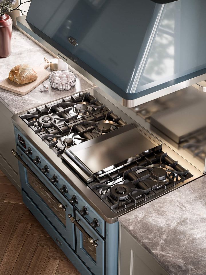 Komfur - Majestic - 120 cm - Gaskomfur/Induktion, 2 ovne