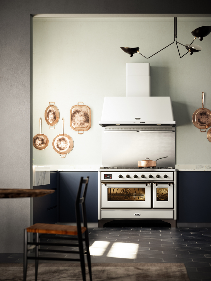 Komfur - Majestic - 120 cm - Gaskomfur/Induktion, 2 ovne