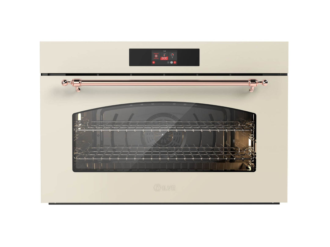 ILVE Nostalgie 90 cm multifunktionsovn Maxi, 300° C - Hydrolyse