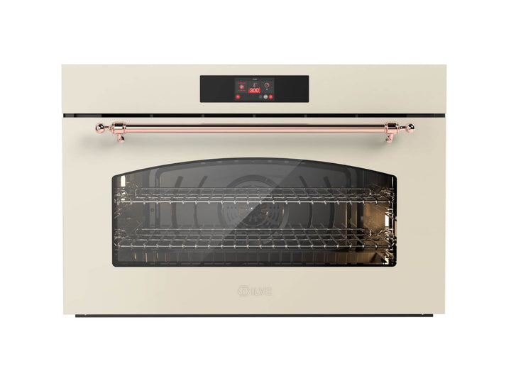 ILVE Nostalgie 90 cm multifunktionsovn Maxi, 300° C - Hydrolyse