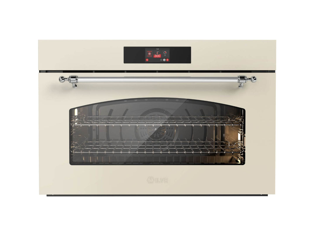 ILVE Nostalgie 90 cm multifunktionsovn Maxi, 300° C - Hydrolyse