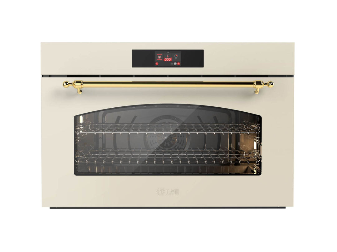 ILVE Nostalgie 90 cm multifunktionsovn Maxi, 300° C - Hydrolyse