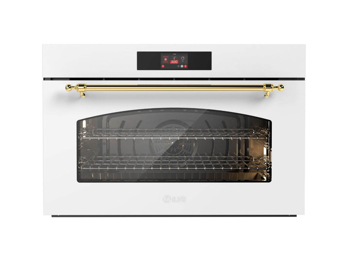 ILVE Nostalgie 90 cm multifunktionsovn Maxi, 300° C - Hydrolyse