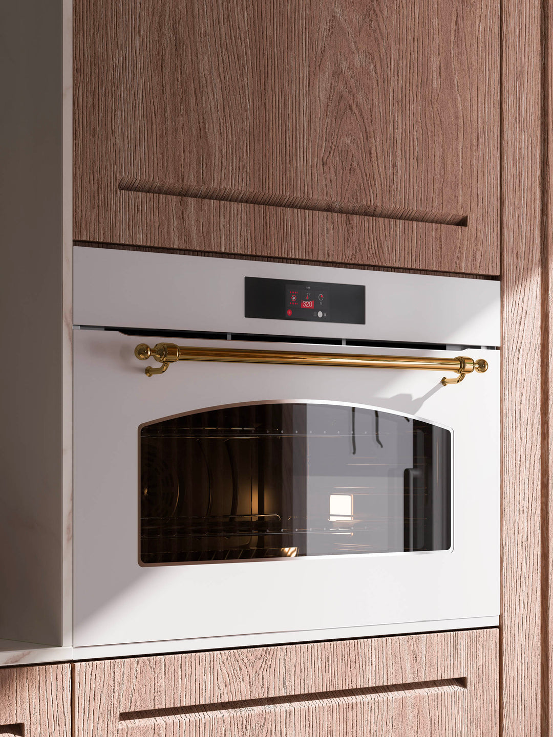 ILVE Nostalgie 90 cm multifunktionsovn Maxi, 300° C - Hydrolyse