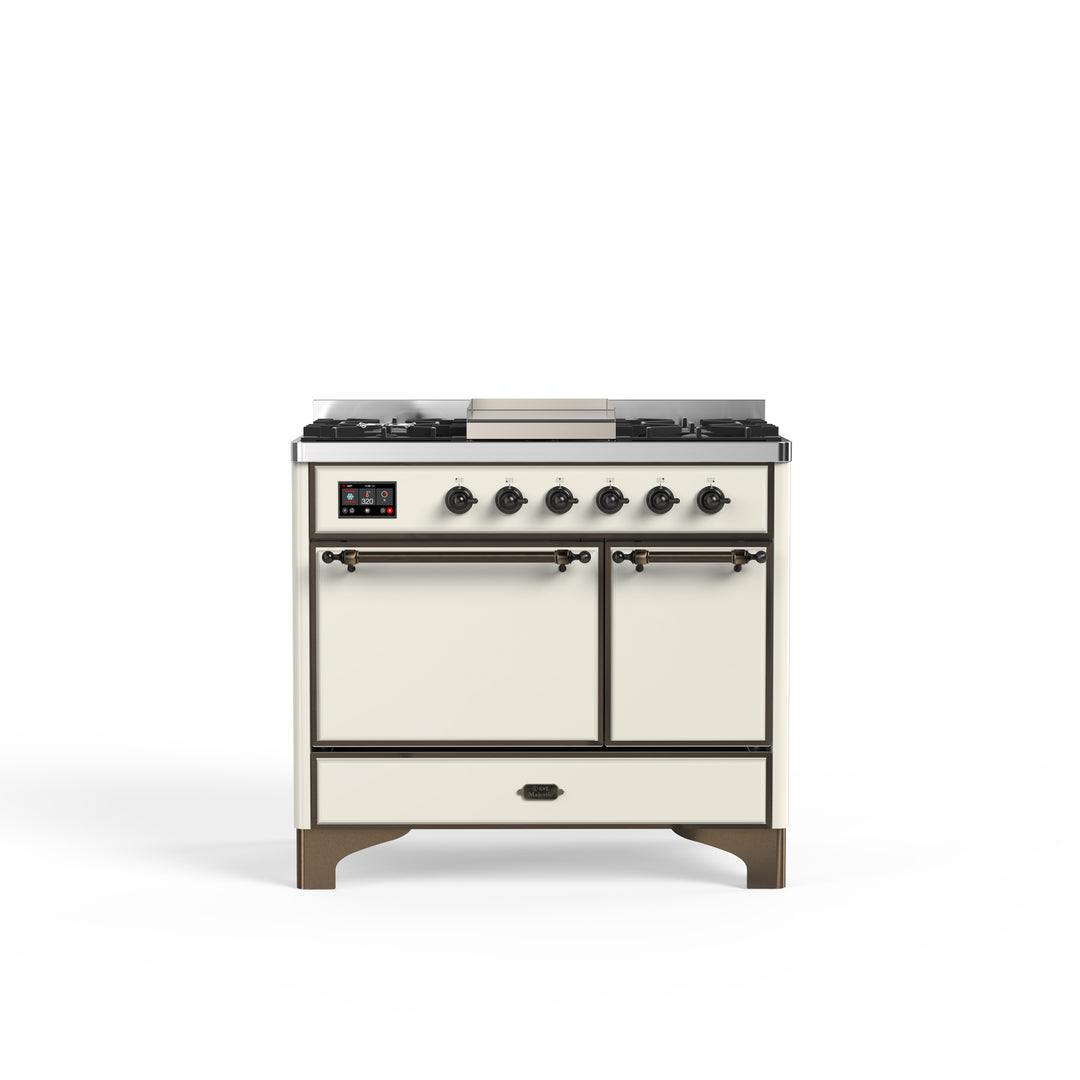 Komfur - Majestic - 100 cm - Gaskomfur/Induktion, 2 ovne