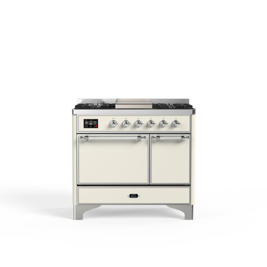 Komfur - Majestic - 100 cm - Gaskomfur/Induktion, 2 ovne