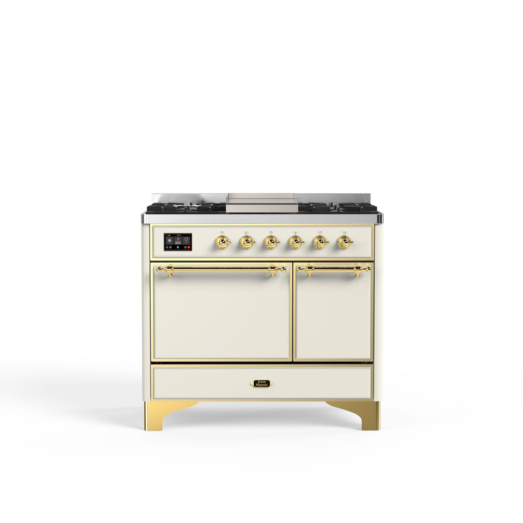 Komfur - Majestic - 100 cm - Gaskomfur/Induktion, 2 ovne