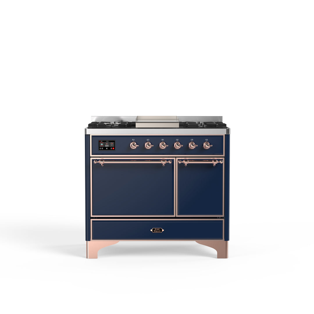 Komfur - Majestic - 100 cm - Gaskomfur/Induktion, 2 ovne