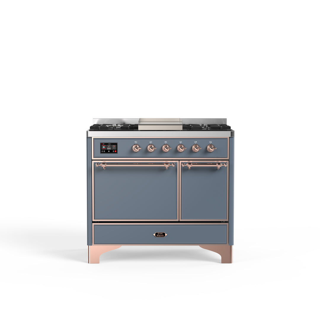 Komfur - Majestic - 100 cm - Gaskomfur/Induktion, 2 ovne