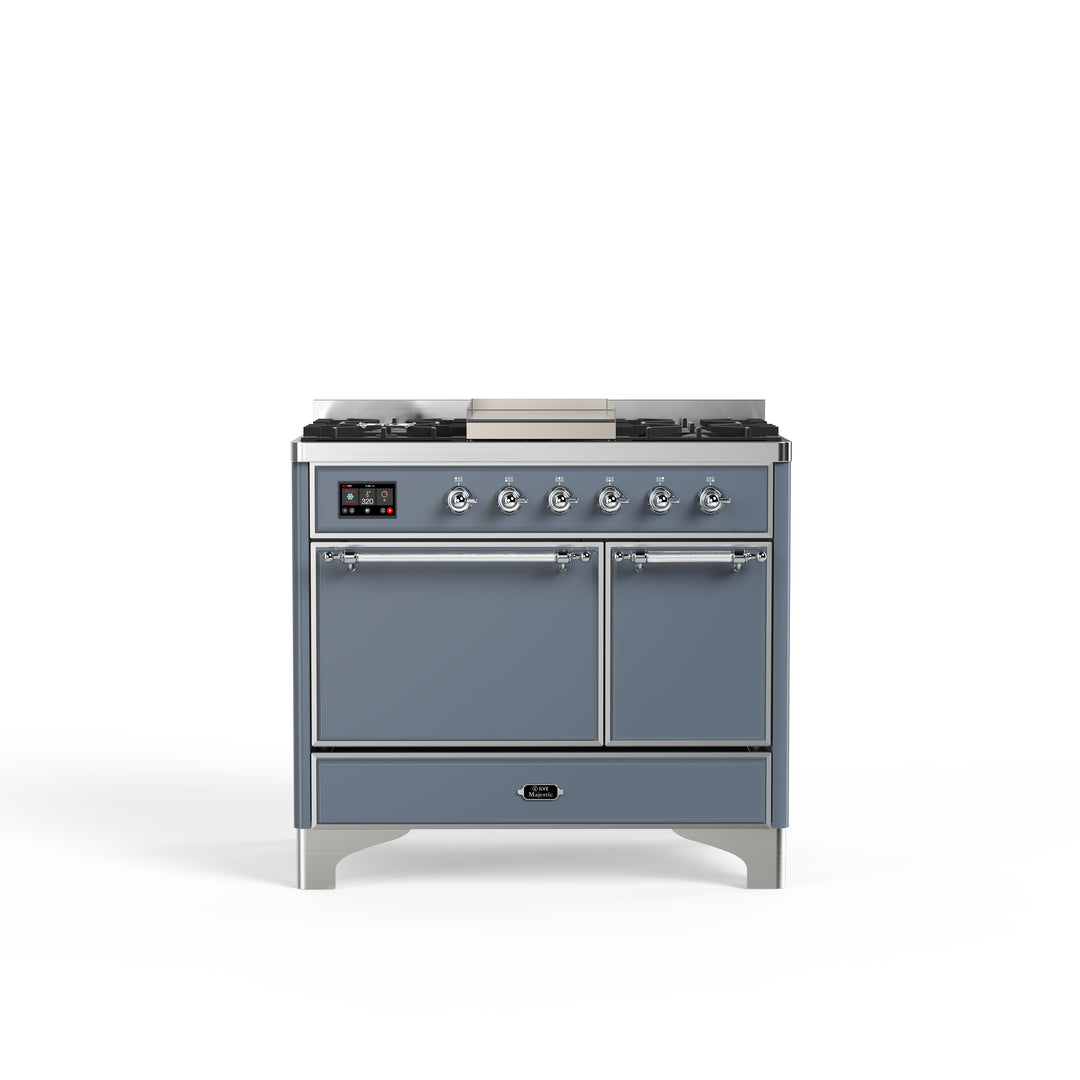 Komfur - Majestic - 100 cm - Gaskomfur/Induktion, 2 ovne