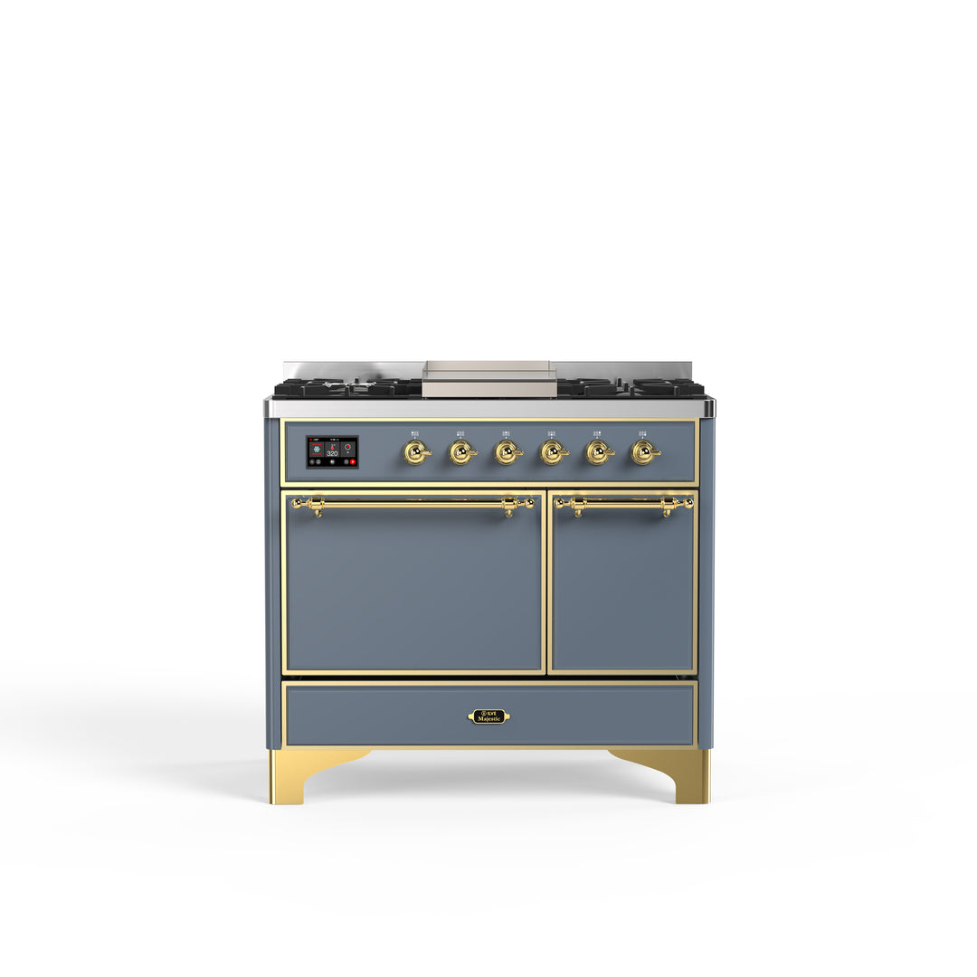 Komfur - Majestic - 100 cm - Gaskomfur/Induktion, 2 ovne