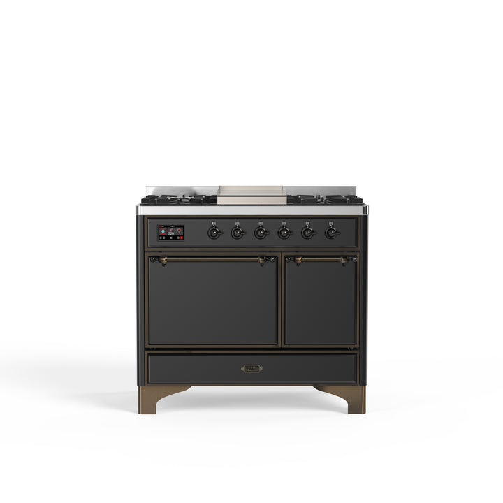 Komfur - Majestic - 100 cm - Gaskomfur/Induktion, 2 ovne