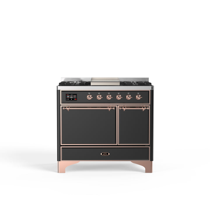 Komfur - Majestic - 100 cm - Gaskomfur/Induktion, 2 ovne