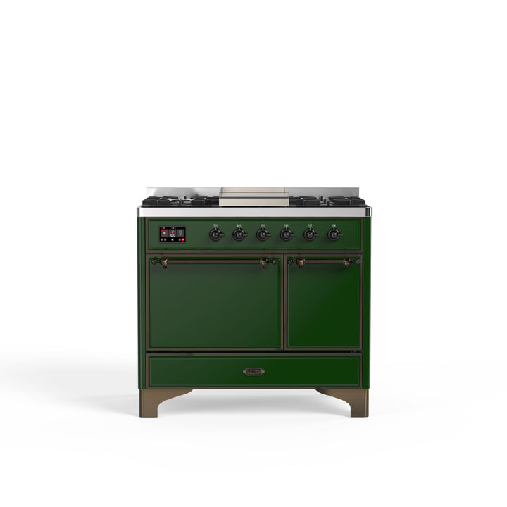 Komfur - Majestic - 100 cm - Gaskomfur/Induktion, 2 ovne