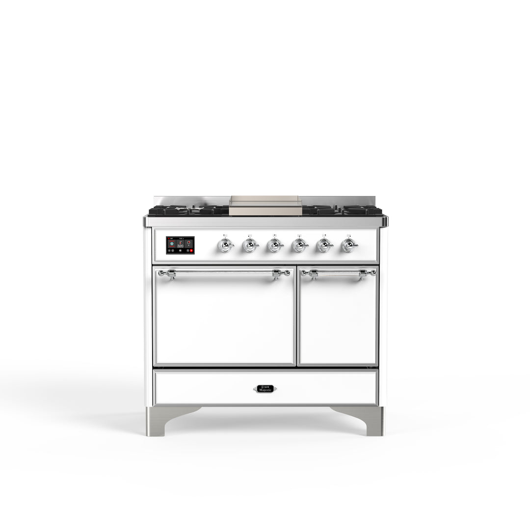 Komfur - Majestic - 100 cm - Gaskomfur/Induktion, 2 ovne