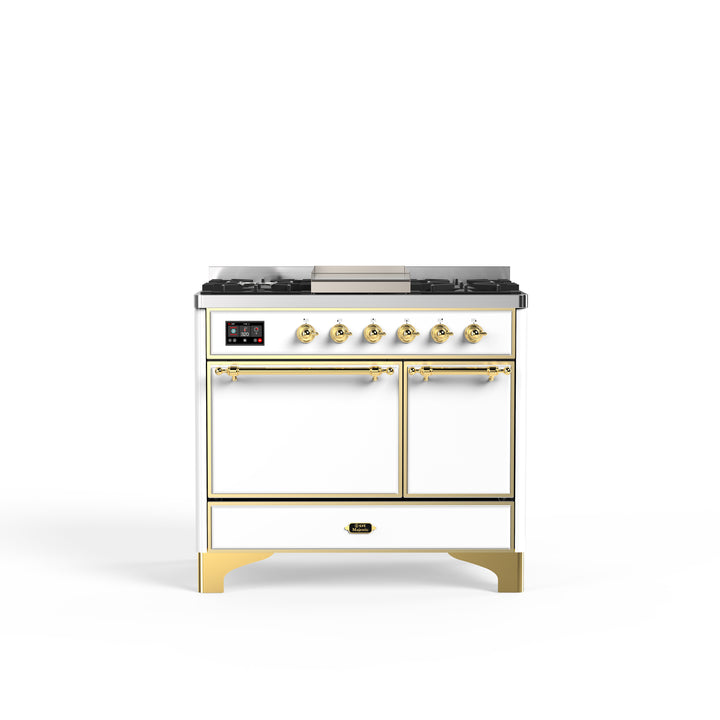 Komfur - Majestic - 100 cm - Gaskomfur/Induktion, 2 ovne