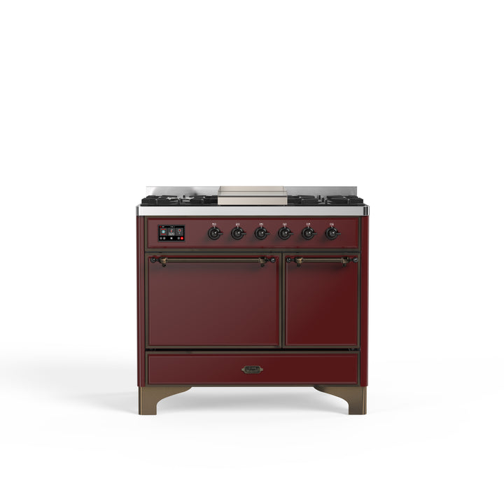 Komfur - Majestic - 100 cm - Gaskomfur/Induktion, 2 ovne