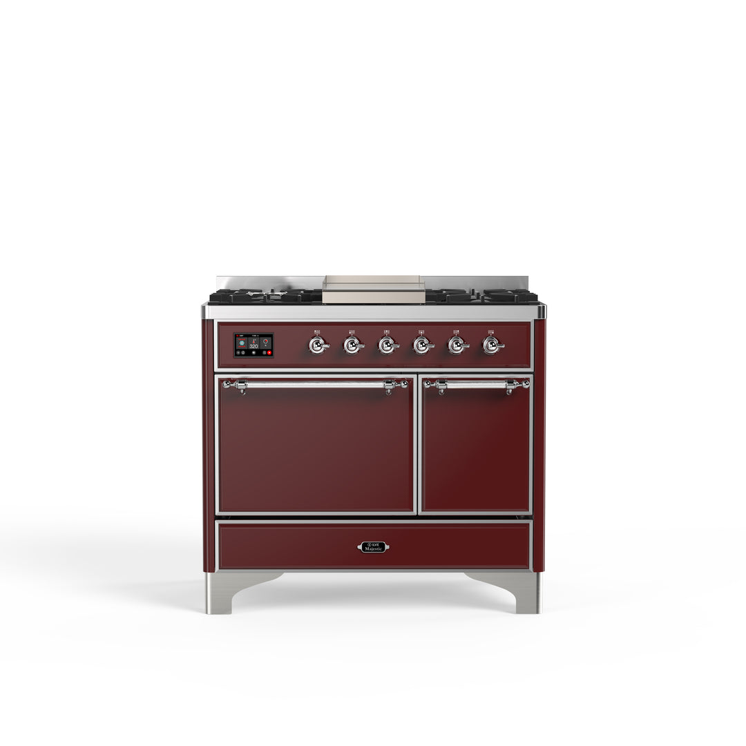 Komfur - Majestic - 100 cm - Gaskomfur/Induktion, 2 ovne