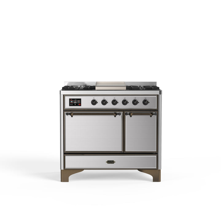 Komfur - Majestic - 100 cm - Gaskomfur/Induktion, 2 ovne