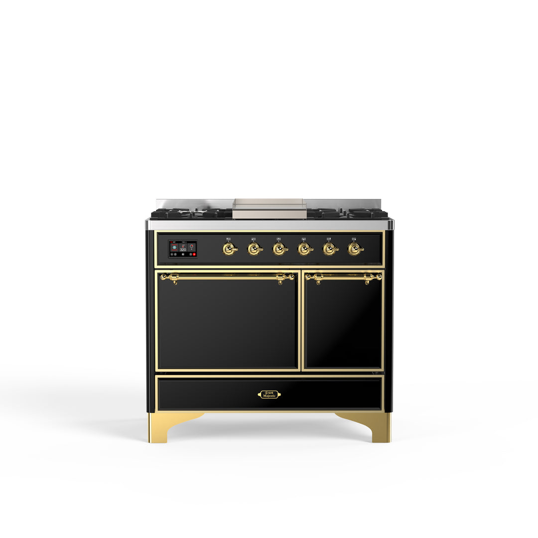 Komfur - Majestic - 100 cm - Gaskomfur/Induktion, 2 ovne