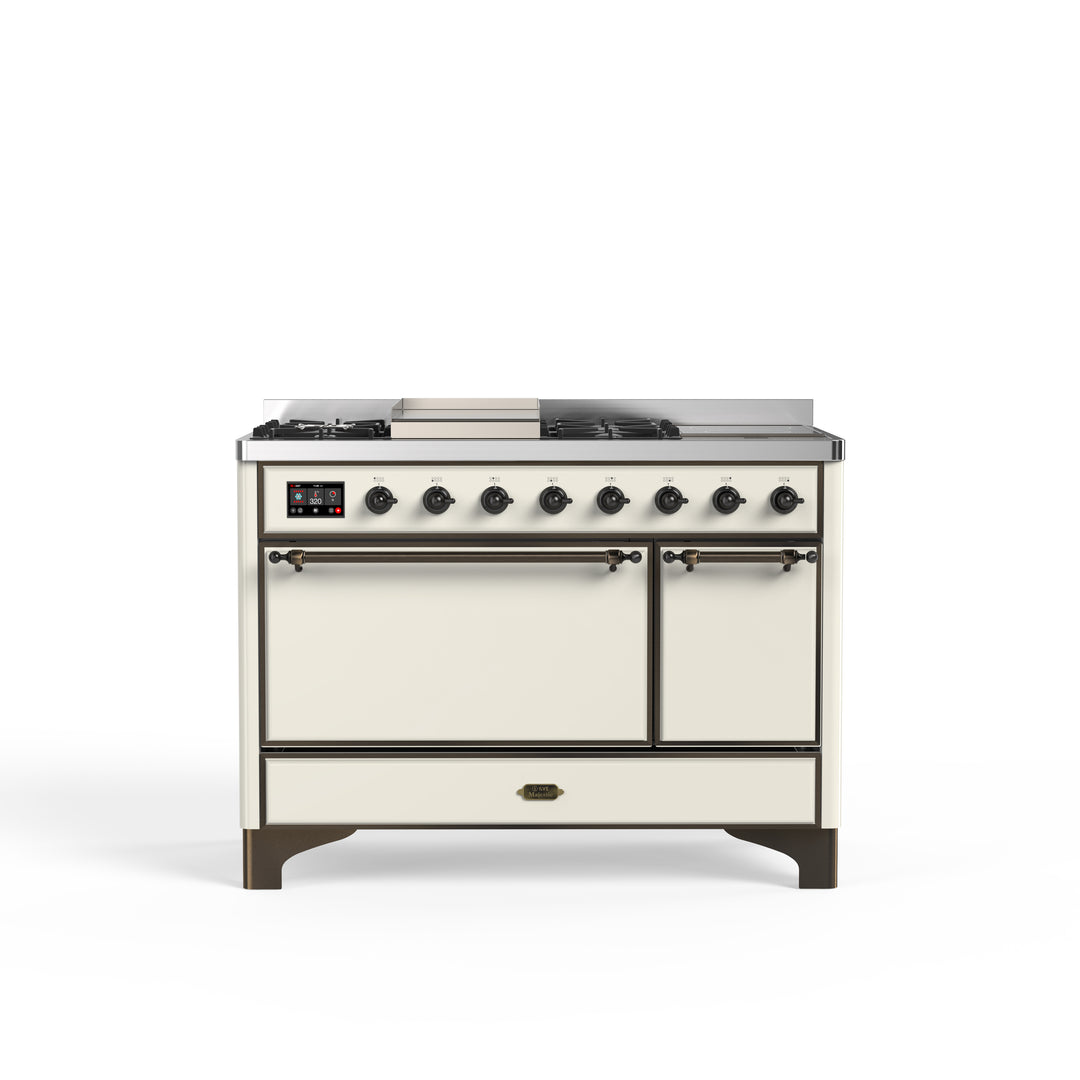 Komfur - Majestic - 120 cm - Gaskomfur/Induktion, 2 ovne