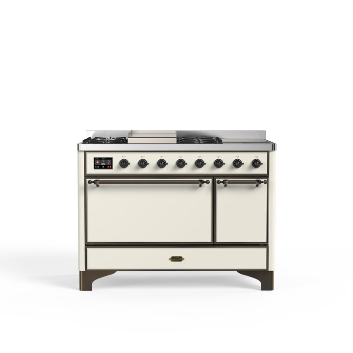 Komfur - Majestic - 120 cm - Gaskomfur/Induktion, 2 ovne