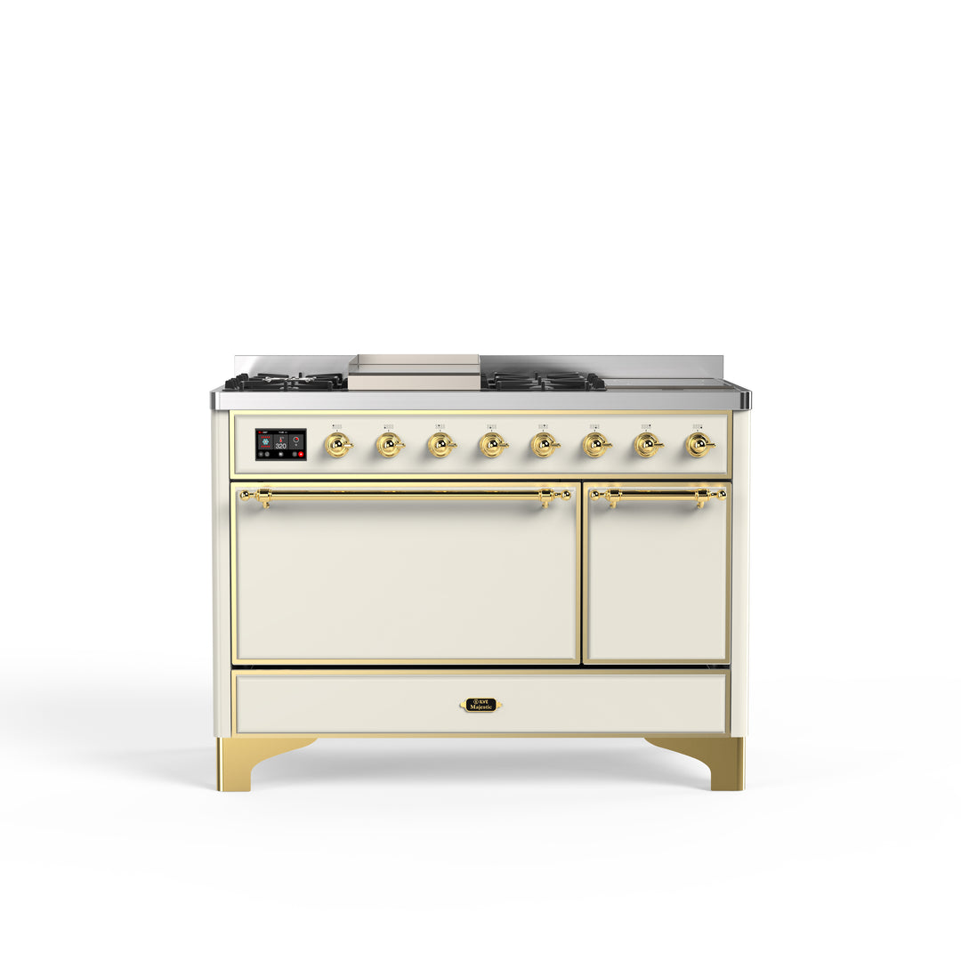 Komfur - Majestic - 120 cm - Gaskomfur/Induktion, 2 ovne