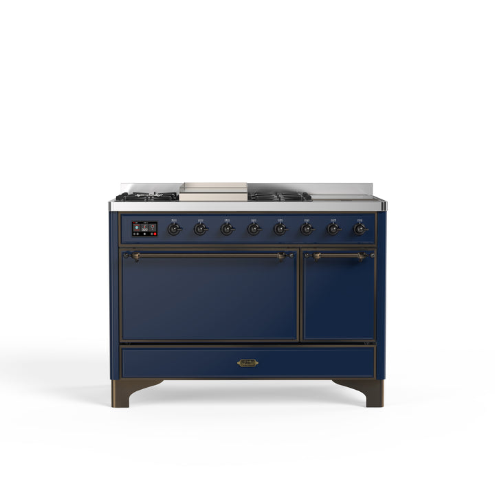 Komfur - Majestic - 120 cm - Gaskomfur/Induktion, 2 ovne