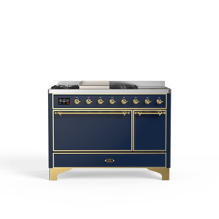 Komfur - Majestic - 120 cm - Gaskomfur/Induktion, 2 ovne