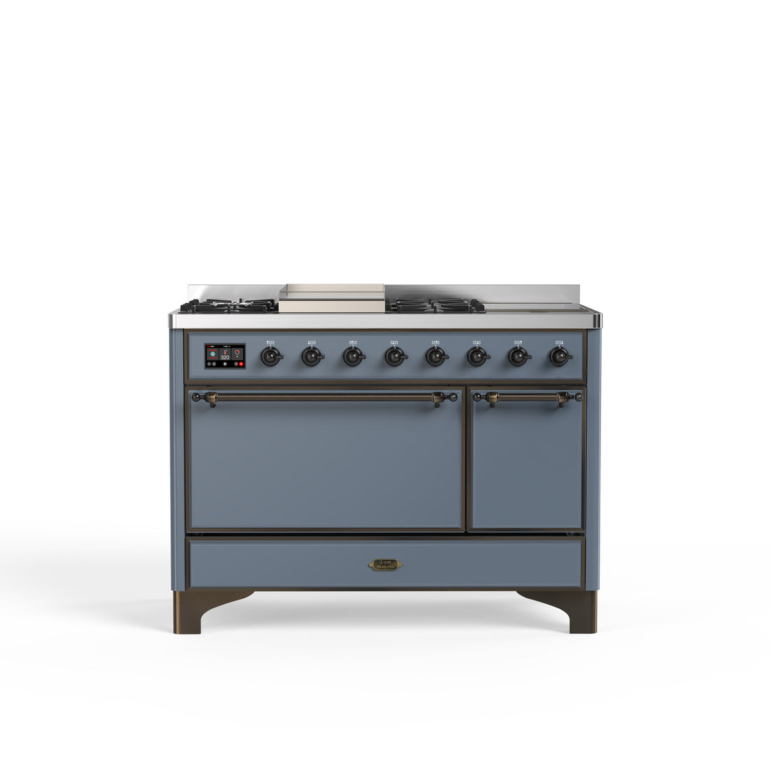 Komfur - Majestic - 120 cm - Gaskomfur/Induktion, 2 ovne