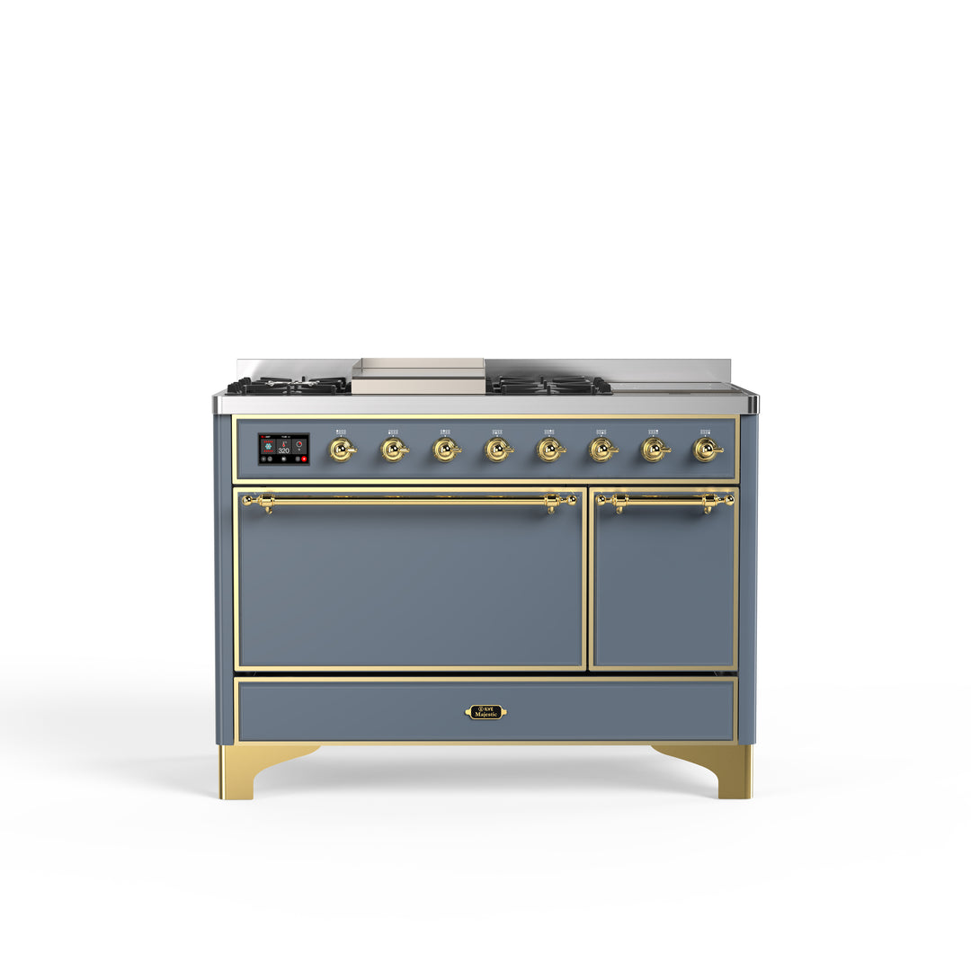 Komfur - Majestic - 120 cm - Gaskomfur/Induktion, 2 ovne