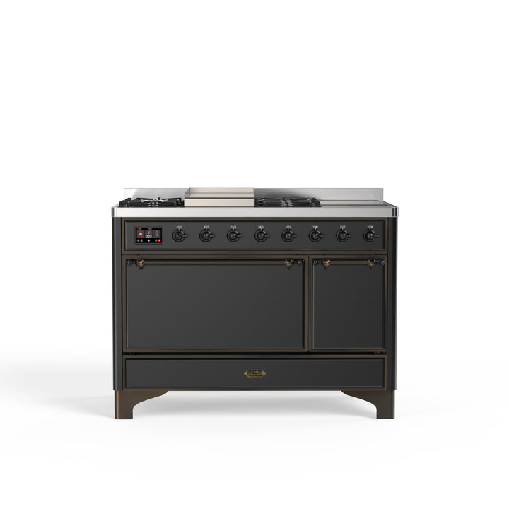 Komfur - Majestic - 120 cm - Gaskomfur/Induktion, 2 ovne