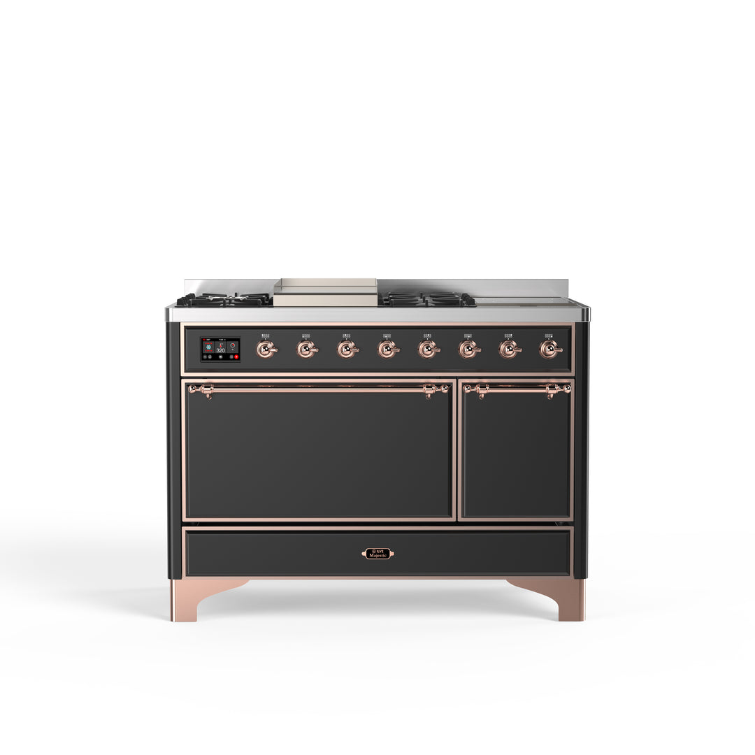 Komfur - Majestic - 120 cm - Gaskomfur/Induktion, 2 ovne