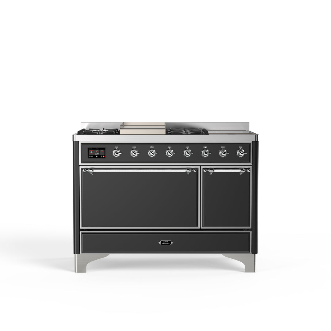 Komfur - Majestic - 120 cm - Gaskomfur/Induktion, 2 ovne