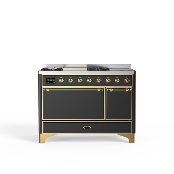 Komfur - Majestic - 120 cm - Gaskomfur/Induktion, 2 ovne