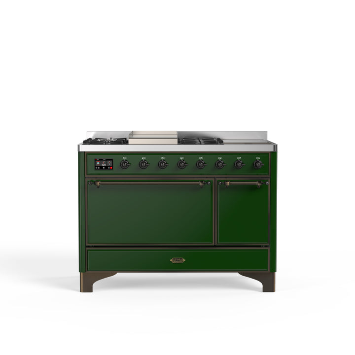 Komfur - Majestic - 120 cm - Gaskomfur/Induktion, 2 ovne