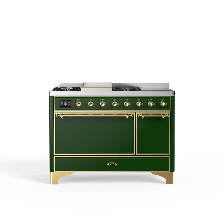 Komfur - Majestic - 120 cm - Gaskomfur/Induktion, 2 ovne