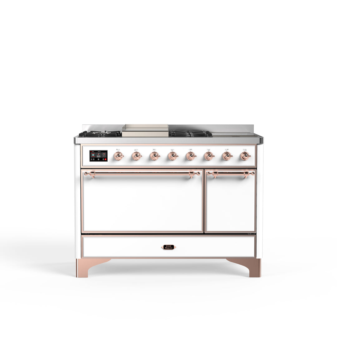 Komfur - Majestic - 120 cm - Gaskomfur/Induktion, 2 ovne