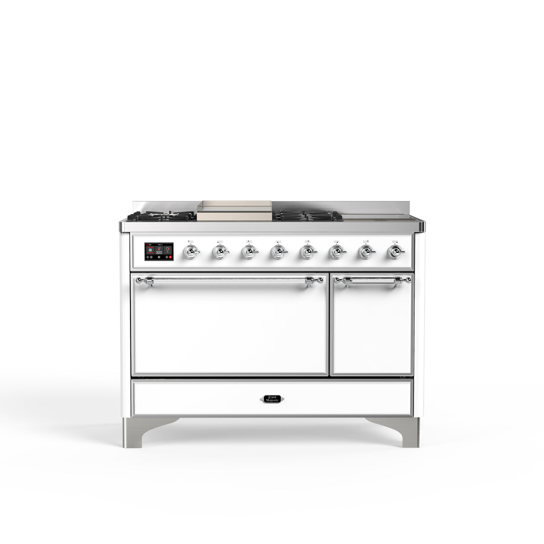 Komfur - Majestic - 120 cm - Gaskomfur/Induktion, 2 ovne