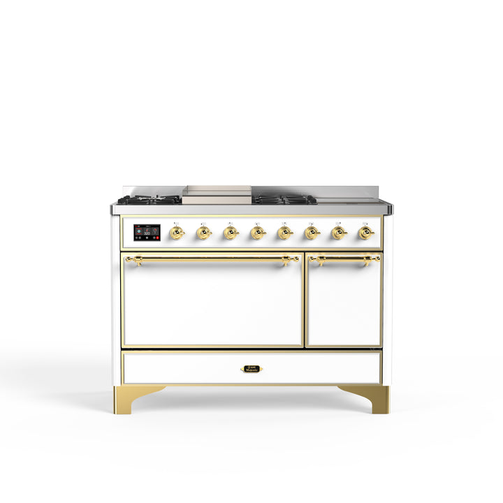 Komfur - Majestic - 120 cm - Gaskomfur/Induktion, 2 ovne