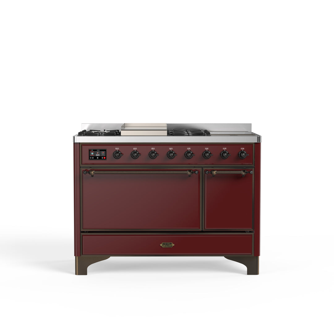 Komfur - Majestic - 120 cm - Gaskomfur/Induktion, 2 ovne