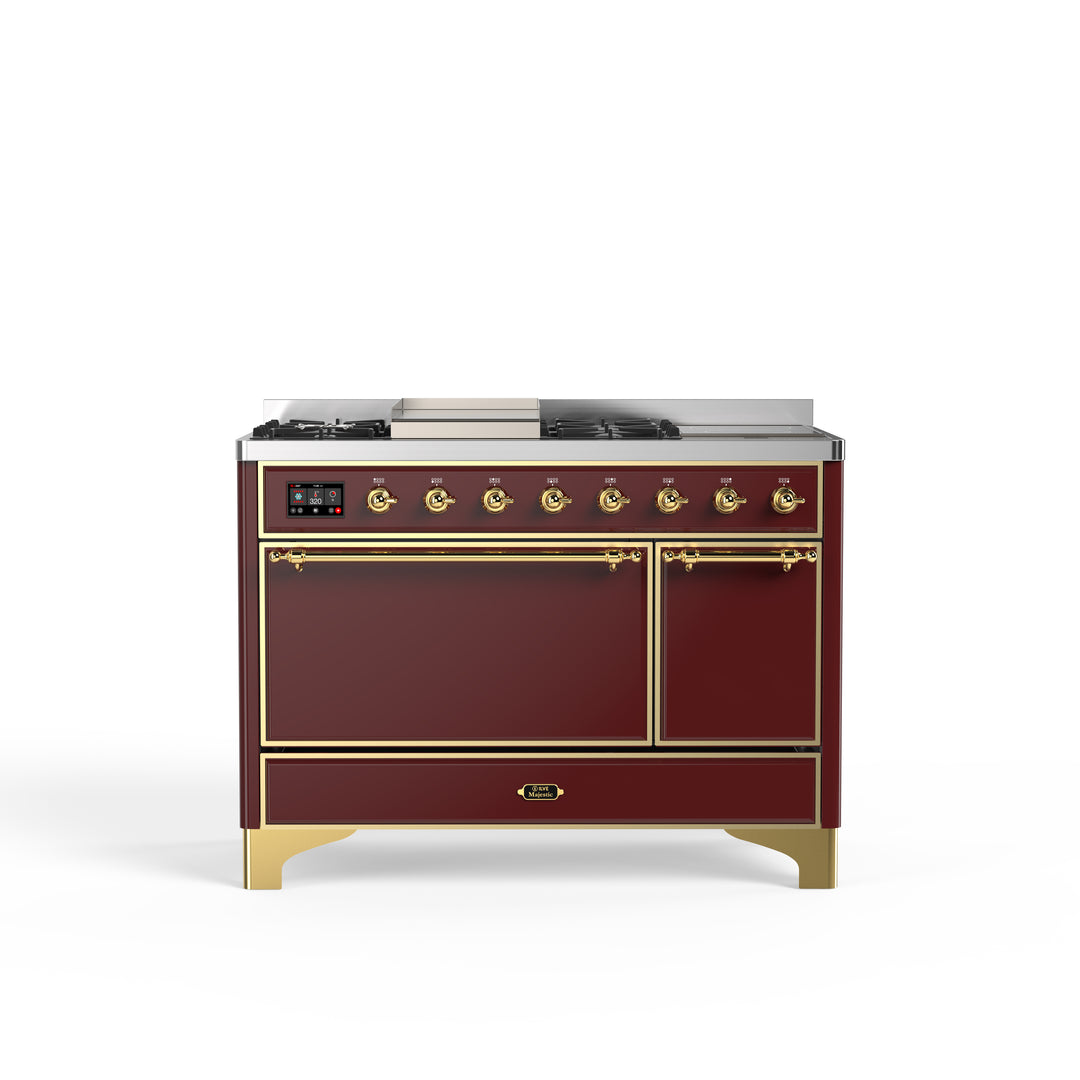 Komfur - Majestic - 120 cm - Gaskomfur/Induktion, 2 ovne