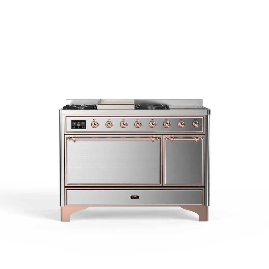 Komfur - Majestic - 120 cm - Gaskomfur/Induktion, 2 ovne