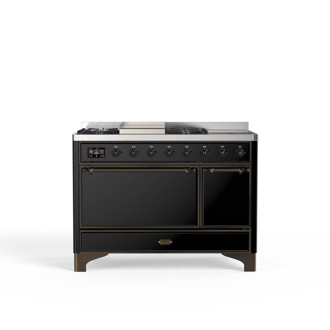 Komfur - Majestic - 120 cm - Gaskomfur/Induktion, 2 ovne