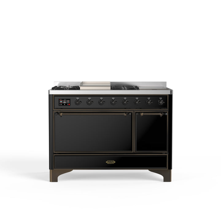 Komfur - Majestic - 120 cm - Gaskomfur/Induktion, 2 ovne